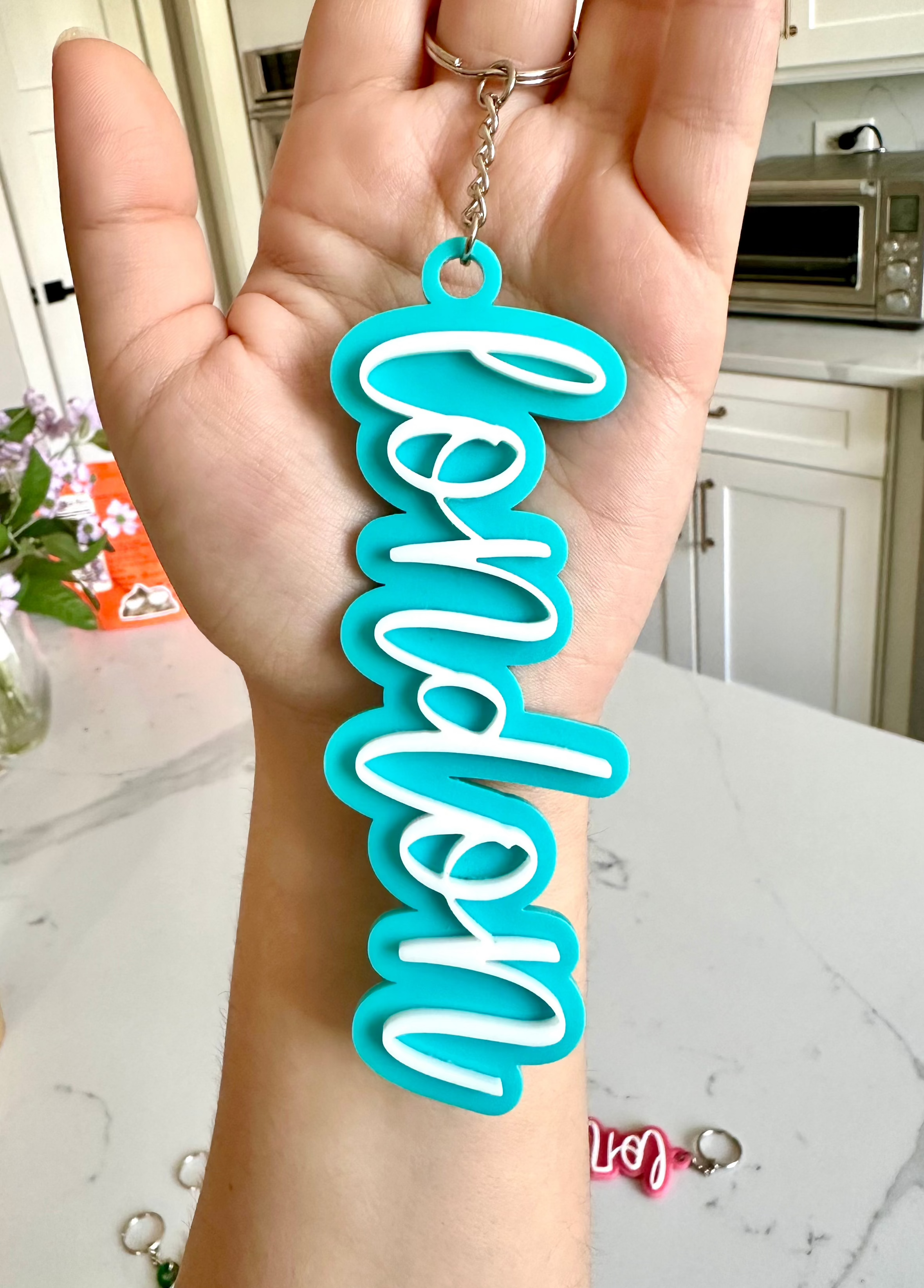 Custom Name Keychain