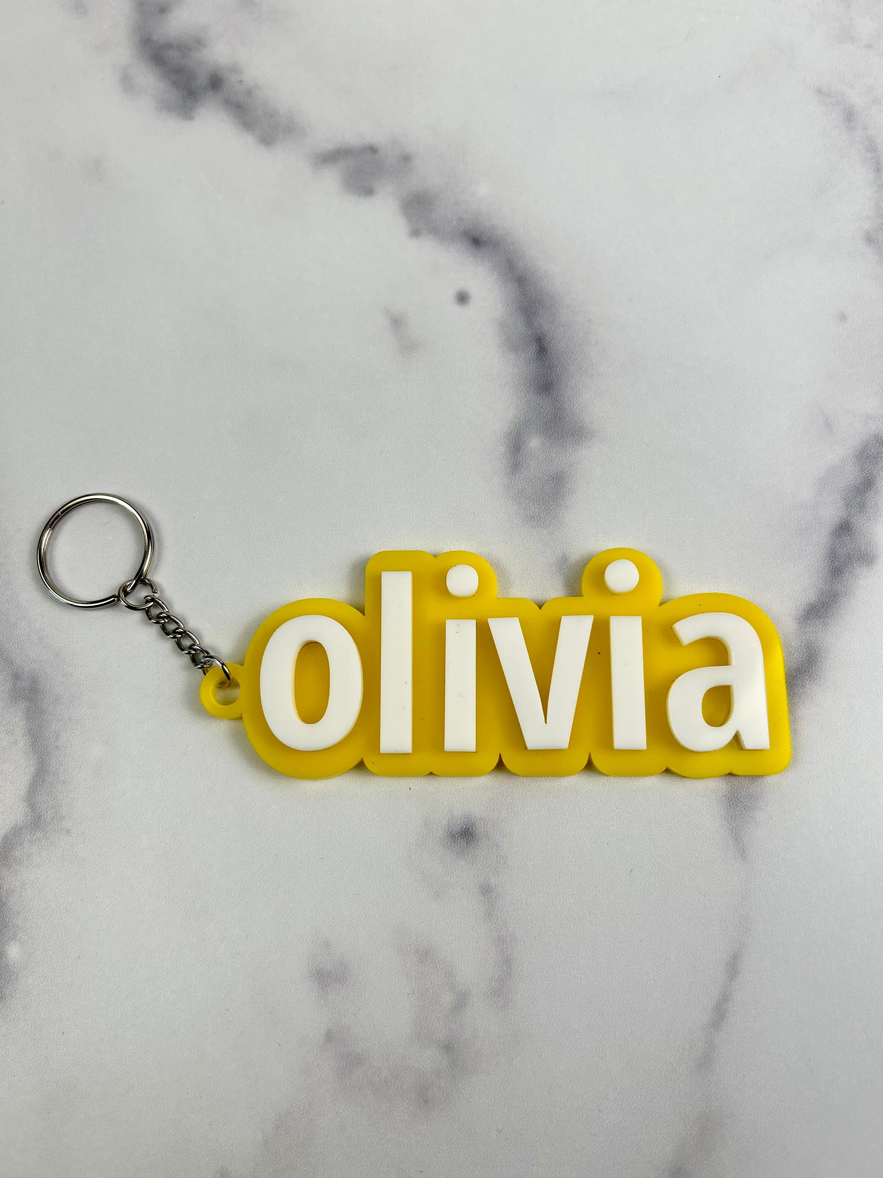 Custom Name Keychain
